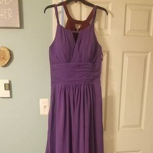 Dark purple bridesmaids dress new, never worn
